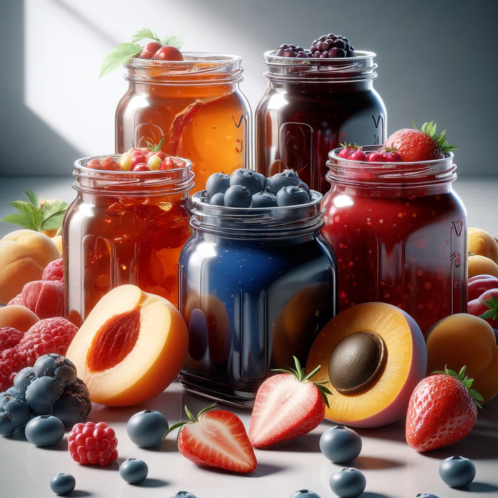 буркани със сладко от плодове